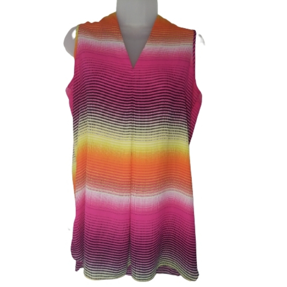 Worthington Sleeveless Casual Shirt size Med